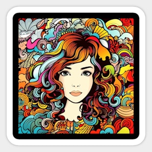 Pop Art Sticker